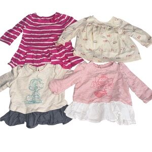 3-6 Months Baby Gap + Tea Baby Girl Bundle Set